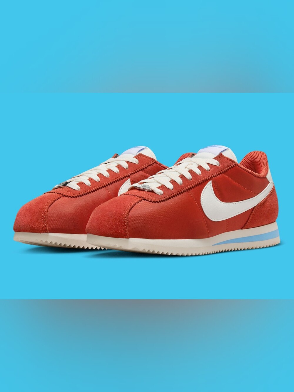 *NWT* [Nike] Women's Cortez In Picante Red & University Blue, Size 8